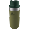 Термокружка Stanley Classic One Hand 2.0, 0,35 л, оливковая, 10-06440-018