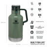 Термос для пива Stanley Classic 1,9 л (10-01941-099), тёмно-зелёный