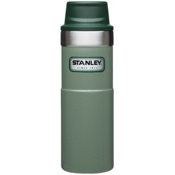 Термокружка Stanley Classic Trigger Action 1-Hand 0,47 л, зелёная (10-06439-005)