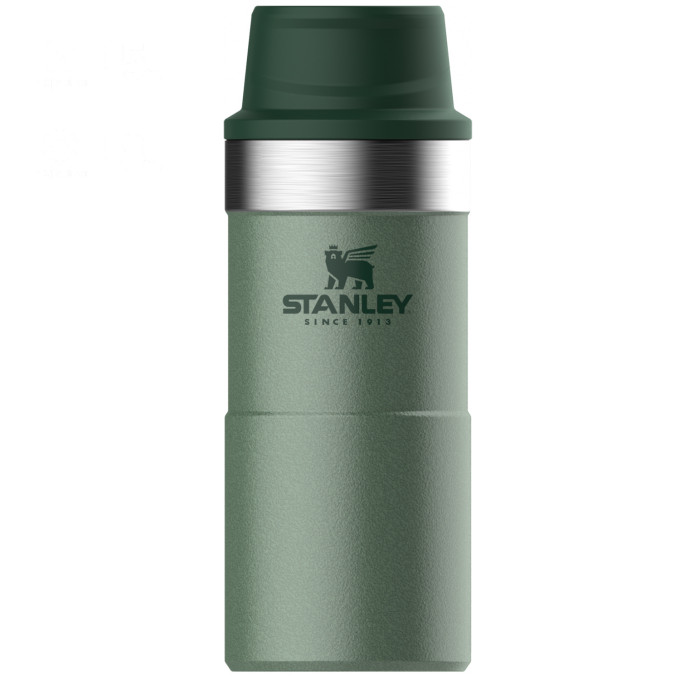 Термокружка Stanley Classic Trigger Action One Hand 2.0, 0,35 л, зелёная (10-09848-006)