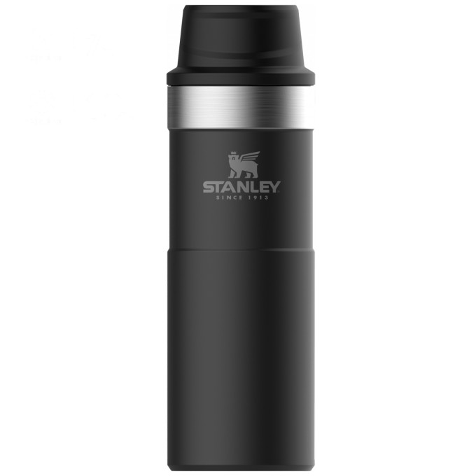 Термокружка Stanley Classic Trigger Action One Hand 2.0, 0,47 л, черная (10-06439-031)