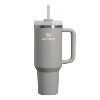 Термокружка Stanley Quencher H2.0 1,18 л (10-11913-075), пепельно-серая, со трубочкой